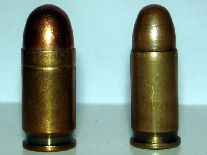 .380 ACP vs 9mm bullets