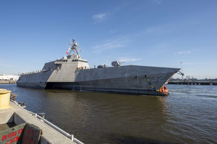 PCU Santa Barbara (LCS 32) Arrives at Homeport San Diego