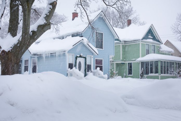 house_homes_neighborhood_winter_blue_ice_snow_home-918762