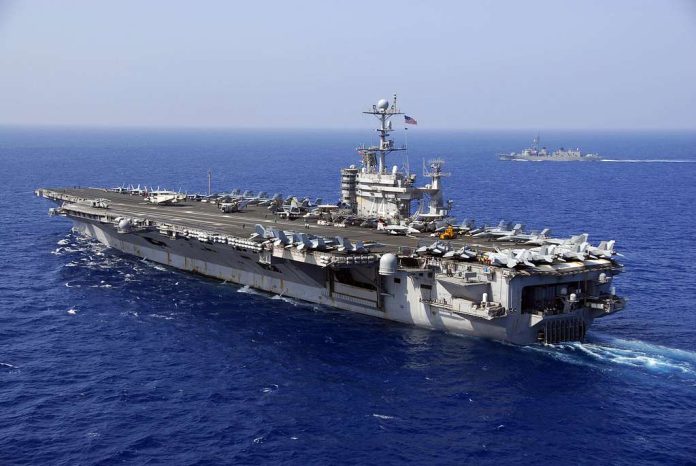 U.S. supercarrier